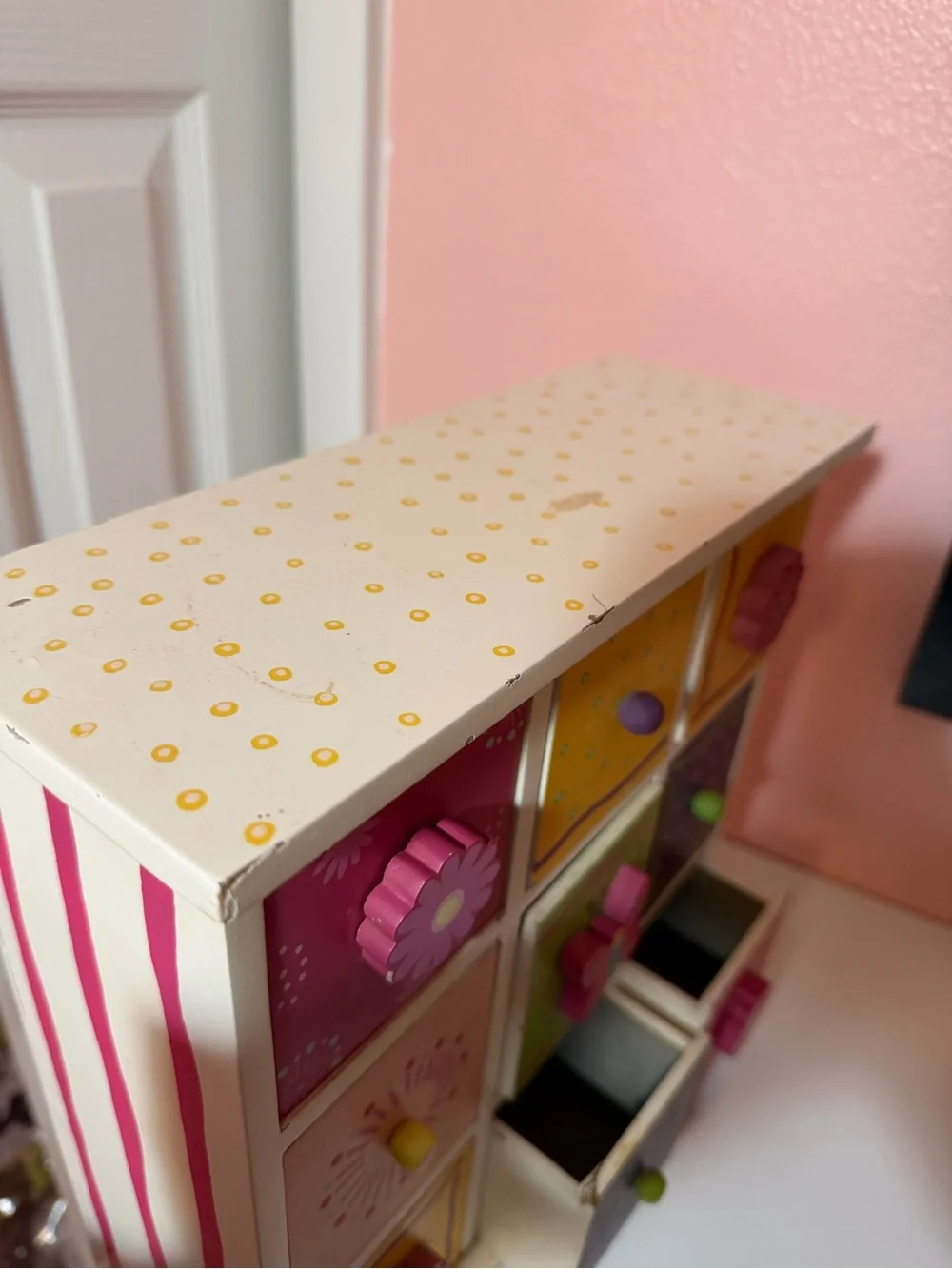 Colorful 9-Drawer Jewelry Organizer - Multicolor
